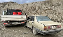 Kastamonu’da kamyonet ile otomobil çarpıştı: 2 yaralı