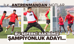 Bu seferki rakibimiz şampiyon adayı…