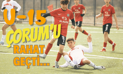 Boluspor U-15 Çorum FK’yı  rahat geçti…