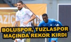 Boluspor, Tuzla maçında rekor kırdı