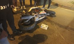 Karadeniz Ereğli’de motosiklet devrildi, 2 kişi yaralandı