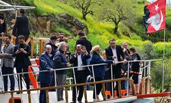 Galatasaraylı yöneticiler, Halfeti'yi gezdi