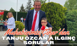 Muhabirimiz Çınar'dan Tanju Özcan'a ilginç sorular