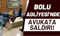 Bolu Adliyesi’nde avukata saldırı!