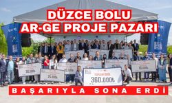 Düzce Bolu AR-GE Proje Pazarı başarıyla sona erdi