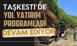 TAŞKESTİ’DE YOL YATIRIM PROGRAMLARI DEVAM EDİYOR