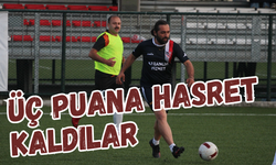 Üç Puana Hasret Kaldılar