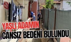 Yaşlı adamın cansız bedeni bulundu