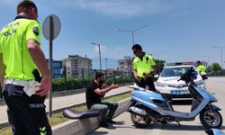 Polisin durdurduğu sürücü hem alkollü hem ehliyetsiz çıktı