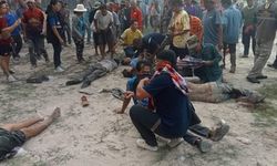 Tayland'da roket festivalinde facia: 15 yaralı