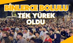 Binlerce Bolulu tek yürek oldu