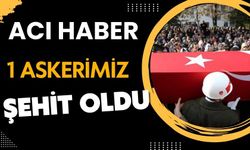 ACI HABER: 1 ASKERİMİZ ŞEHİT OLDU