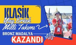 Klasik Yay Erkek Milli Takımı, bronz madalya kazandı