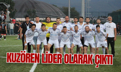 Kuzören lider olarak çıktı