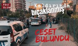 Kaldırımda bıçaklanmış ceset bulundu