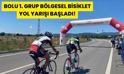 BOLU 1. GRUP BÖLGESEL BİSİKLET YOL YARIŞI BAŞLADI!