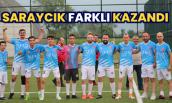 Saraycık Farklı Kazandı