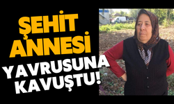 ŞEHİT ANNESİ, YAVRUSUNA KAVUŞTU!