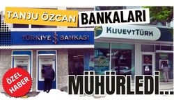 Tanju Özcan, 2 bankayı mühürledi