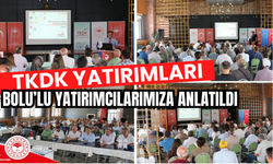 TKDK Yatırımları Bolu’lu Yatırımcılarımıza Anlatıldı