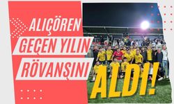 Alıçören geçen yılın rövanşını aldı