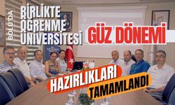 BİRLİKTE ÖĞRENME ÜNİVERSİTESİ GÜZ DÖNEMİ HAZIRLIKLARI TAMAMLANDI