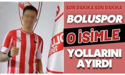 Boluspor o isimle yollarını ayırdı