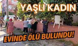 Yaşlı kadın evinde ölü bulundu!