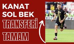 Kanat sol bek transferi tamam