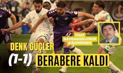 DENK GÜÇLER, (1-1) BERABERE KALDI