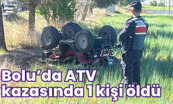 Bolu’da ATV kazasında 1 kişi öldü