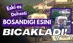 Eski eş dehşeti: Boşandığı eşini bıçakladı