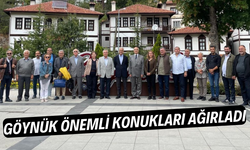 Göynük önemli konukları ağırladı