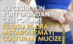 Bu çeşidi için yurt dışından geliyorlar! Kilosu 25 lira, metabolizmayı coşturan mucize