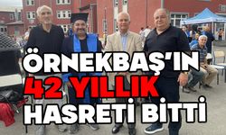 Örnekbaş'ın 42 yıllık hasreti sona erdi