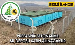 PREFABRİK BETONARME SU DEPOSU SATIN ALINACAKTIR