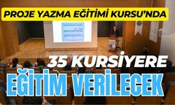 Proje Yazma Eğitimi Kursu’nda 35 kursiyere eğitim verilecek