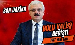 Bolu valisi değişti