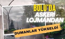 Askeri lojmanlardan yükselen dumanlar paniğe neden oldu