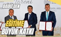 BAİBÜ’DEN EĞİTİME BÜYÜK KATKI