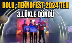 Bolu, Teknofest 2024’ten 3.lükle döndü