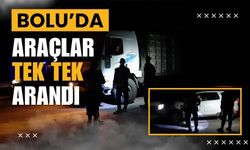 Bolu’da Jandarmadan gece denetimi