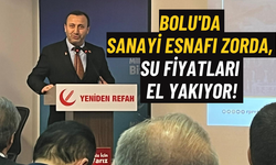 BOLU'DA SANAYİ ESNAFI ZORDA, SU FİYATLARI EL YAKIYOR!