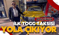 Bolu’nun ilk TOGG taksisi yola çıkıyor