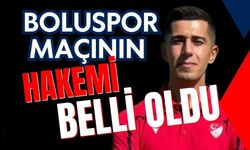 Boluspor maçının hakemi belli oldu