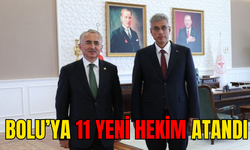 Bolu’ya 11 yeni hekim atandı