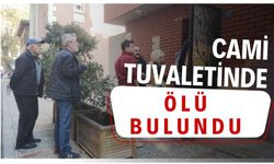 Cami tuvaletinde ölü bulundu