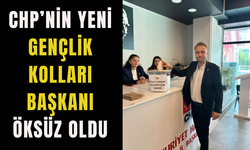 CHP’NİN YENİ GENÇLİK KOLLARI BAŞKANI ÖKSÜZ OLDU