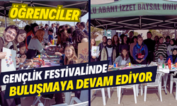 Öğrenciler gençlik festivalinde buluşmaya devam ediyor