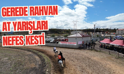 GEREDE RAHVAN AT YARIŞLARI NEFES KESTİ